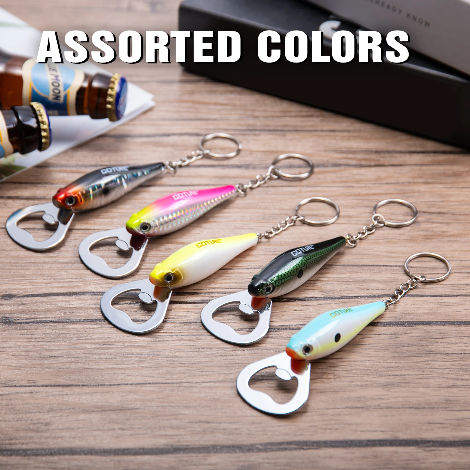 Kitchen Gadget Amazon - Goture 1 stks Vissen Lokken Flesopener