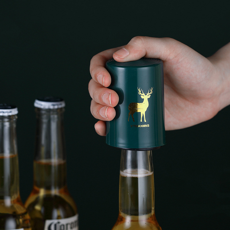Kitchen Gadgets Of 2025 - Bierflesopener creatieve pers-type automatische spoorloze Internet
