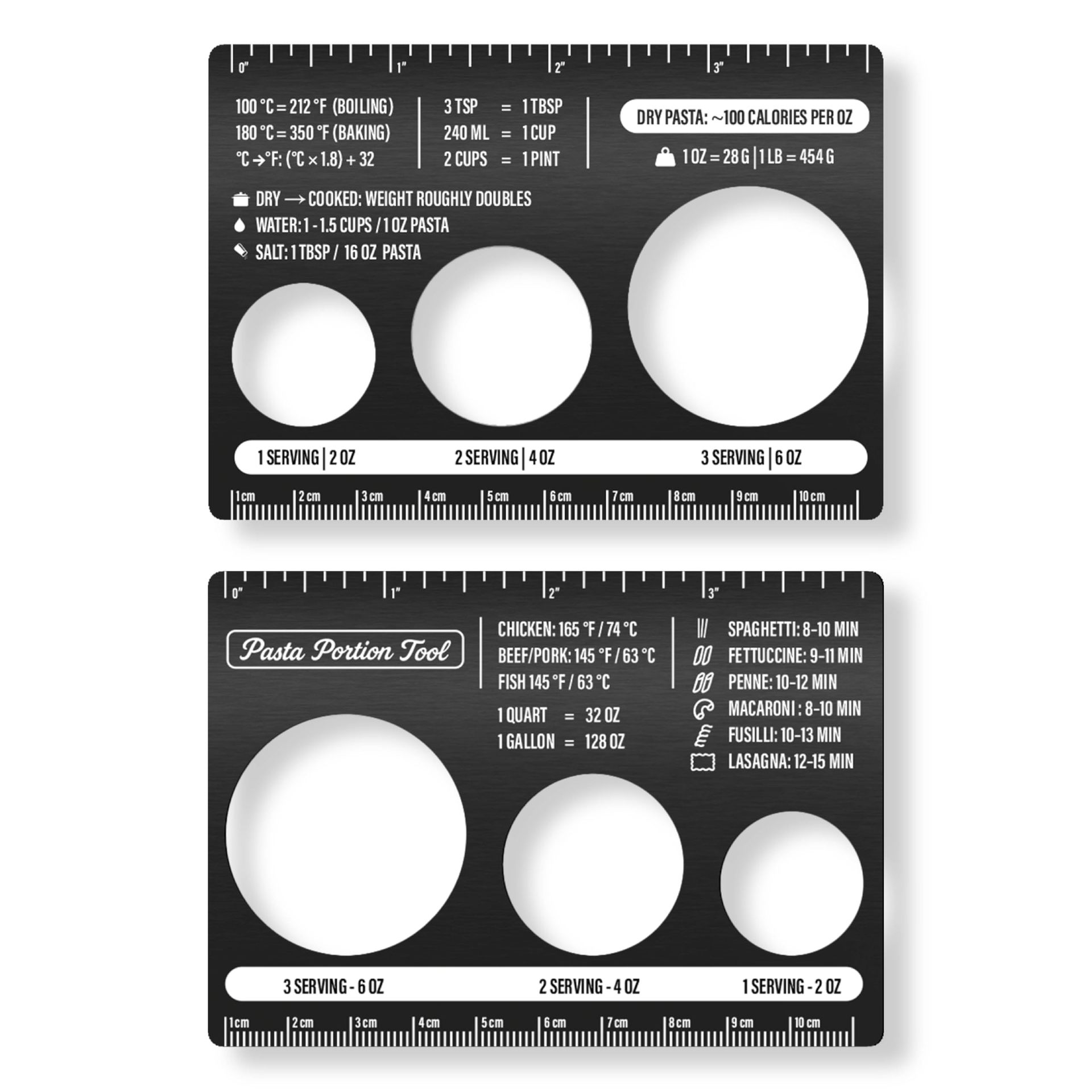 Kitchen Gadgets Pasta - Draagbare minimalistische spaghettimeter Pasta Portie Calorie