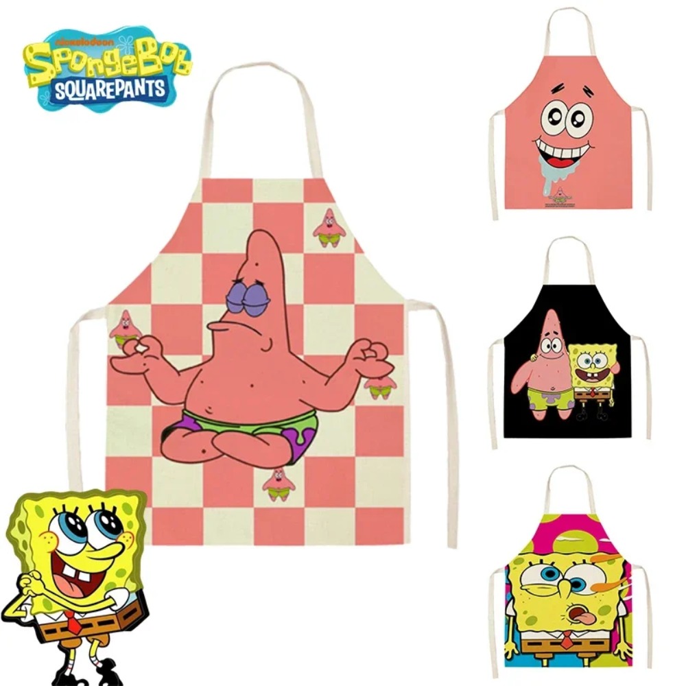 Kitchen Handy Gadgets - SpongeBob Patrick Keukenschorten voor volwassenen Linnen