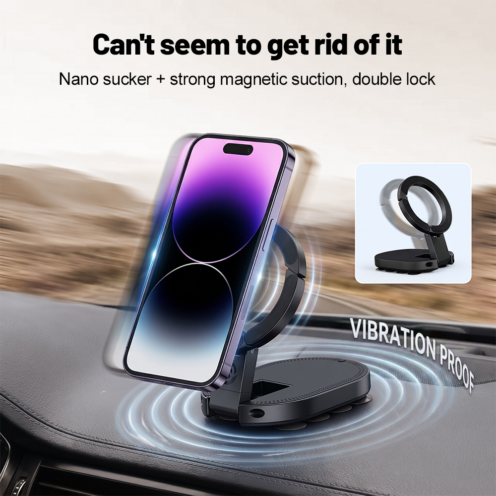 Kitchen Gadgets Kitchen - 360 ° Draaibare 3-in-1 zuignap magnetische