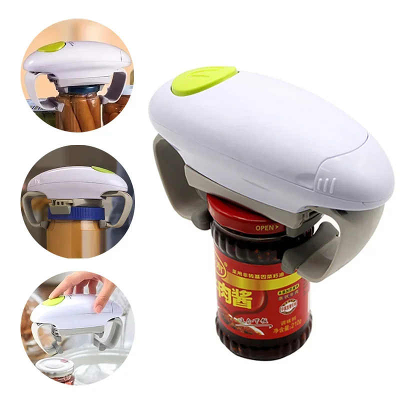 Electric Can Opener - Elektrische blikopener met twee oren, automatische