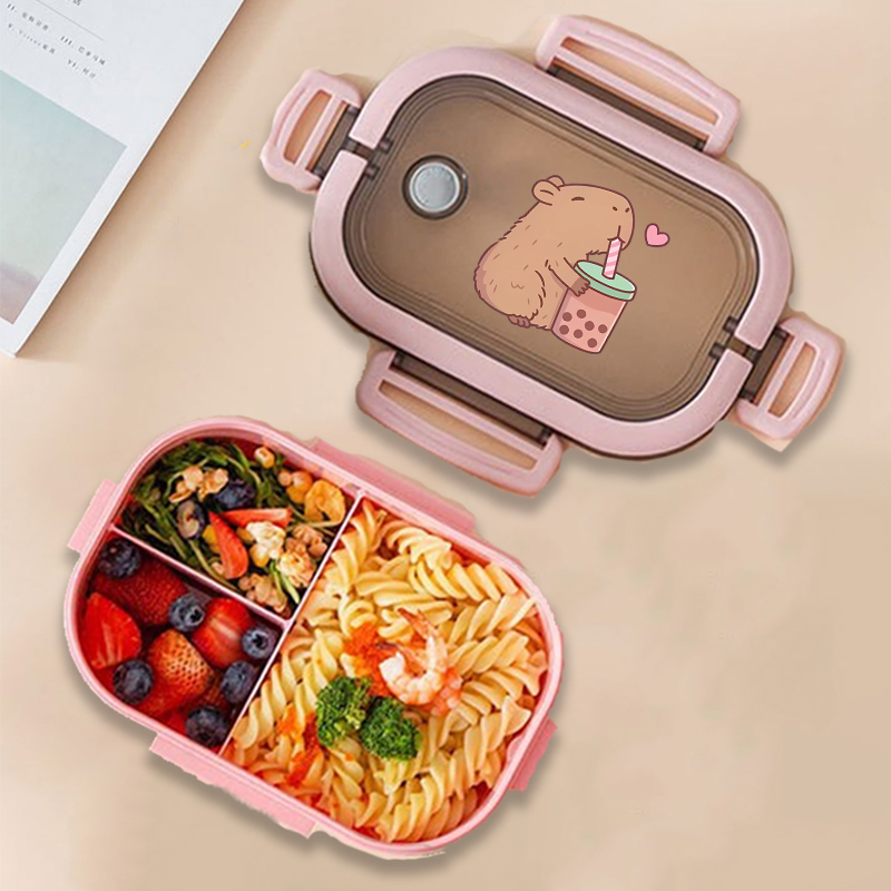 Kitchen Gadgets Organizer - Capybara Bento Lunchbox Anime Dieren Print