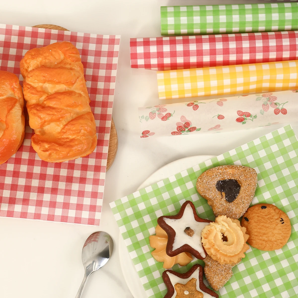 Kitchen Gadgets Gift - 50 Stuks Oliebestendig Inpakpapier Voor Brood