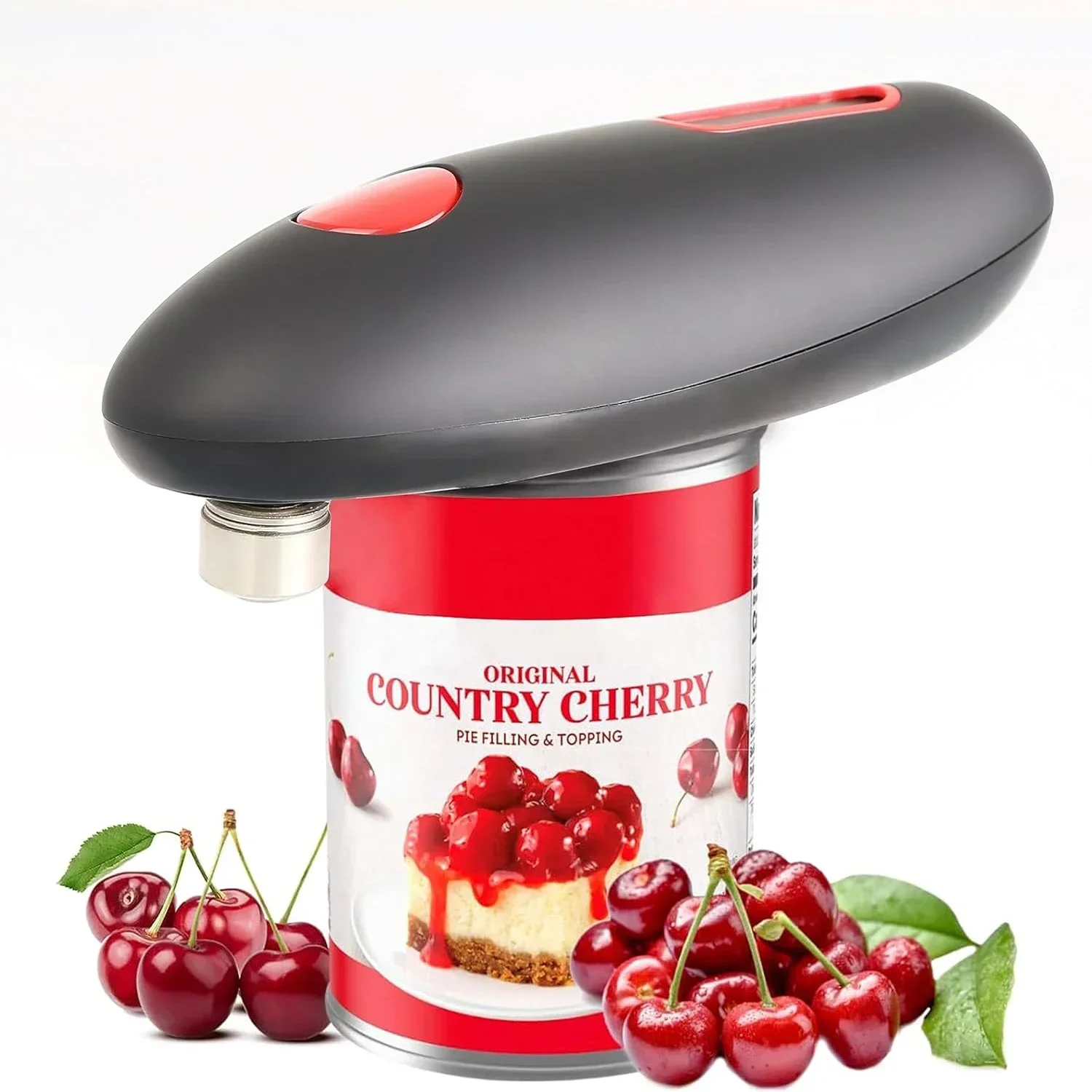Electric Can Opener - Elektrische Blikopener One Touch Automatische Potfles