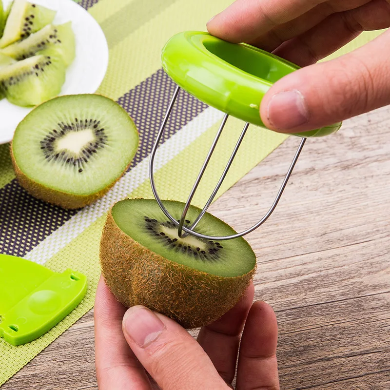 Kitchen Gadget Amazon - Kiwi Cutter Keuken Afneembare Creatieve Fruitschiller