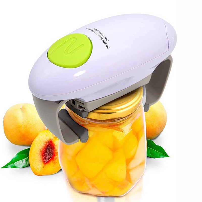 Electric Can Opener - Elektrische Blikopeners Automatische Pot Flesopener Mini