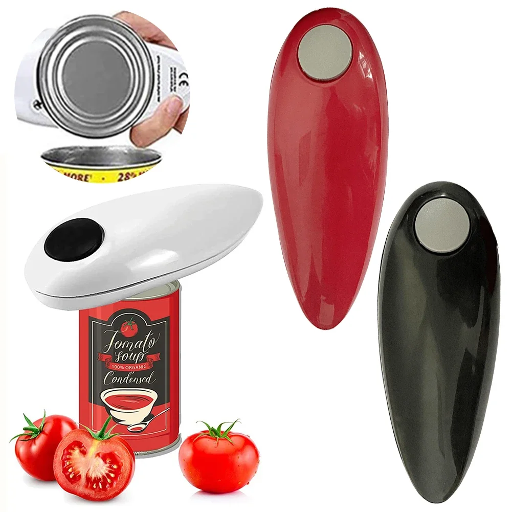 Electric Can Opener - Elektrische Blikopener Automatische Potopener Gladde Rand