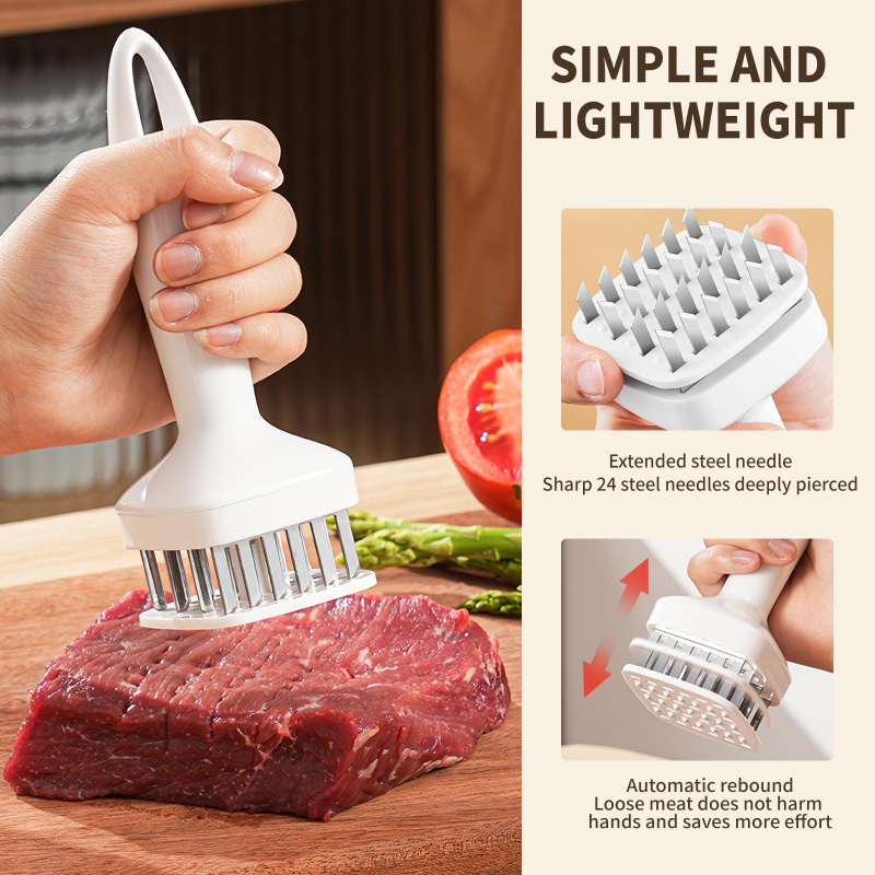Kitchen Gadgets Of 2025 - 2025 Vleesvermalser Roestvrij staal Vleesverliezer 24-naalds