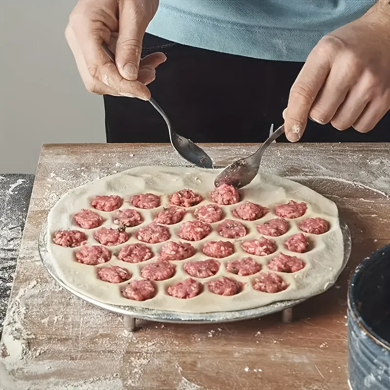 Kitchen Gadgets Pasta - Aluminium Dumpling Maker Gereedschap | 37-gaats