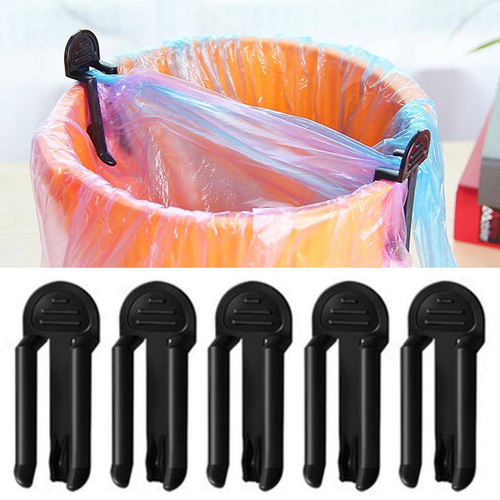 Kitchen Gadgets Holder - 2/5 Stuks Plastic Afvalzakclip Vaste Afvalbakhouder