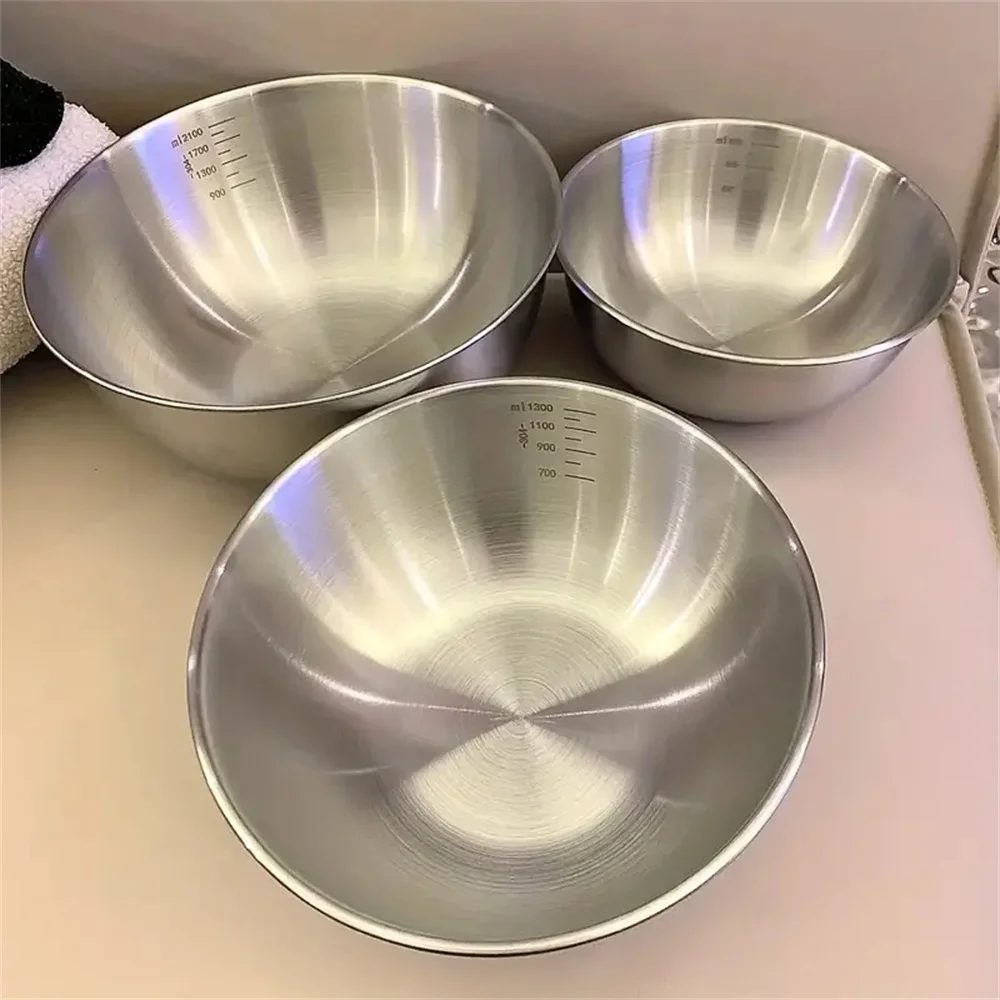Kitchen Gadgets Organizer - 1-3-delige RVS kommenset met weegschaal voor