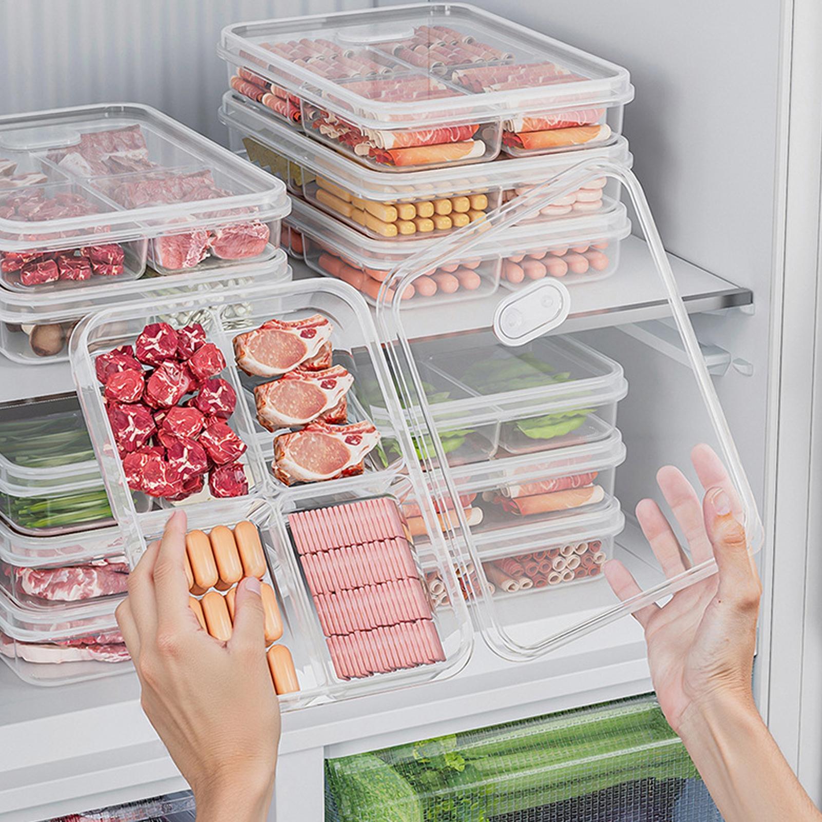Kitchen Gadgets Organizer - 1PC Koelkast Opbergdoos Vlees Groente Vershouddoos