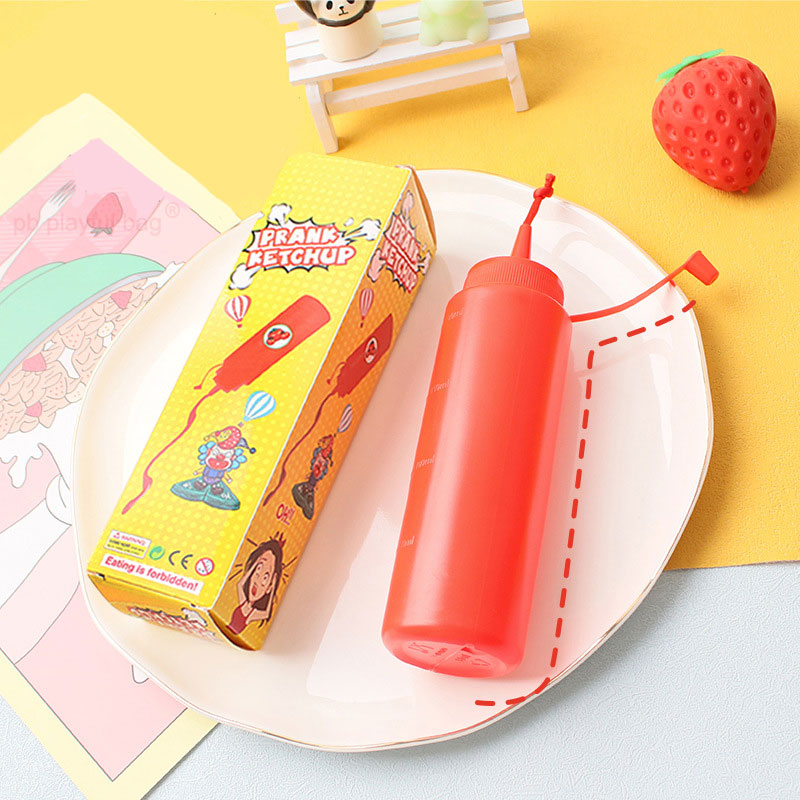 Kitchen Gadgets And Toys - Grappige Ketchup Salade Fles Prank Release