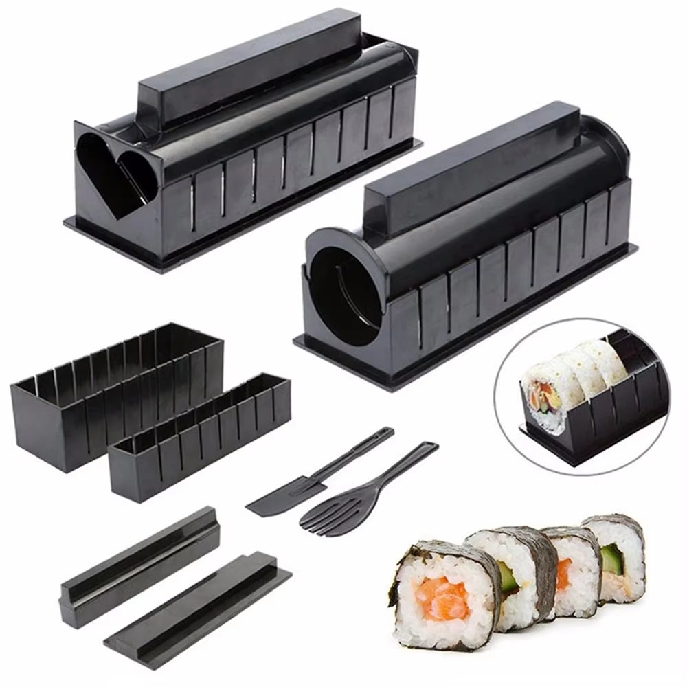 Kitchen Gadget Amazon - 3/10-delige set Japanse Sushi Maker, 3