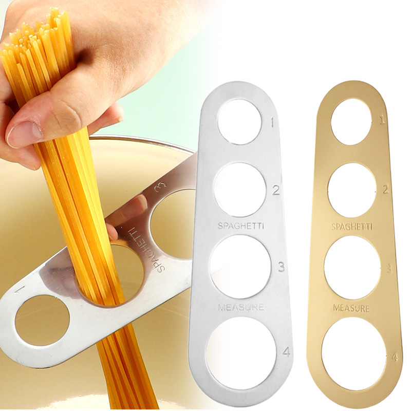 Kitchen Gadgets Pasta - Roestvrijstalen spaghettimeter Pasta Noodle Maatregel Kok
