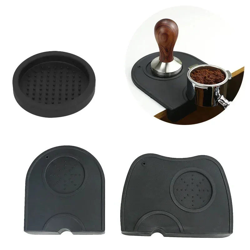 Kitchen Handy Gadgets - Koffiepoeder Pad Antislip Siliconen Aanstampen Station