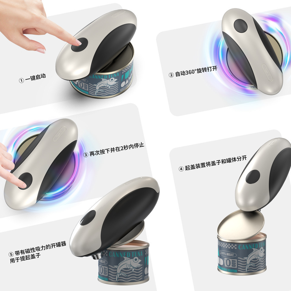 Volledig automatische elektris - Electric Can Opener recensie en prijs