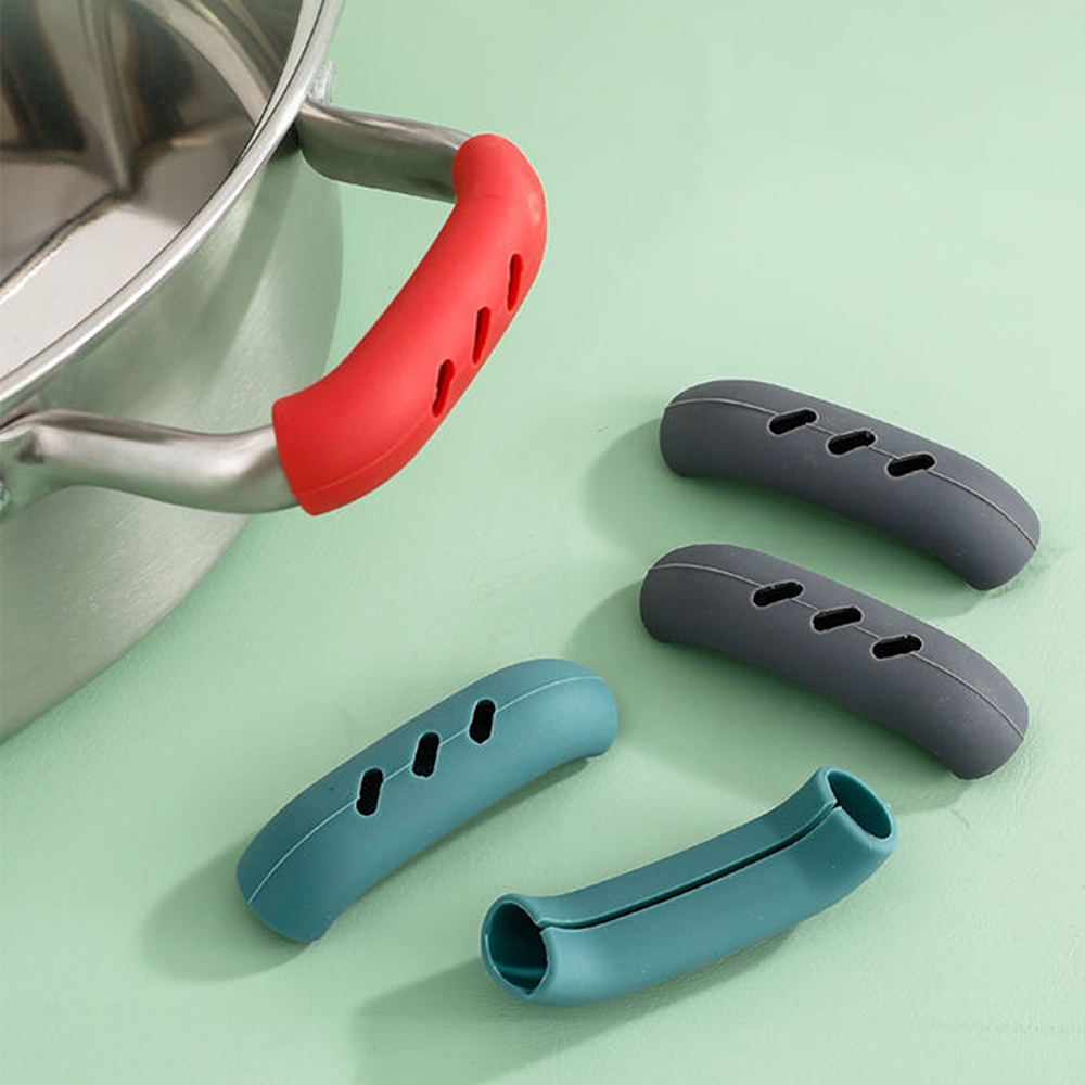 2 stuks siliconen panhandvatbe - Kitchen Gadgets Holder recensie en prijs