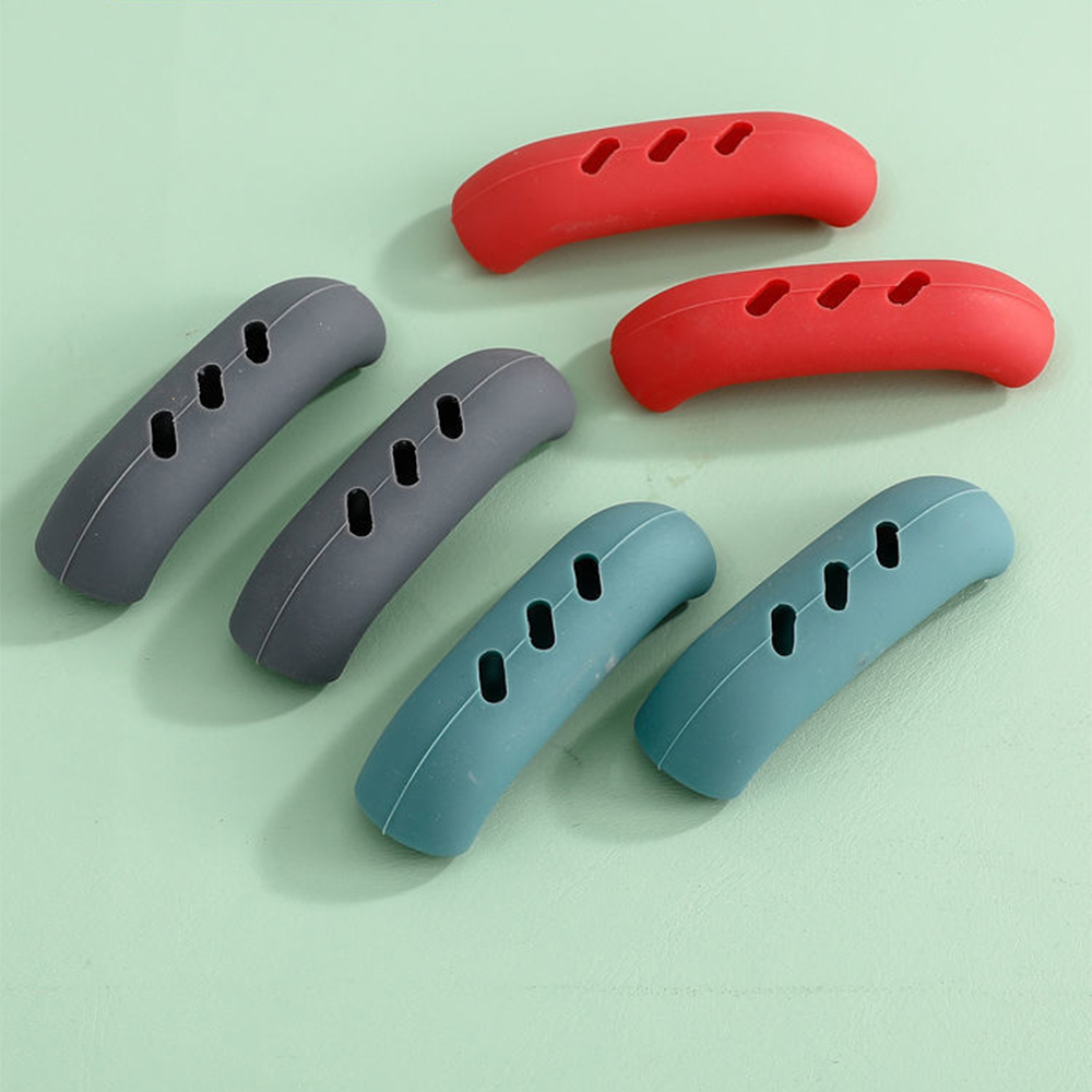 2 stuks siliconen panhandvatbe - Kitchen Gadgets Holder recensie en prijs
