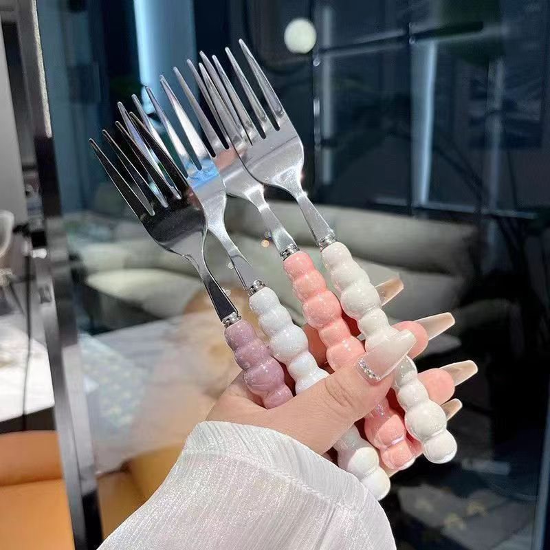 Vork met parelhandvat voor des - Kitchen Gadgets Pasta recensie en prijs