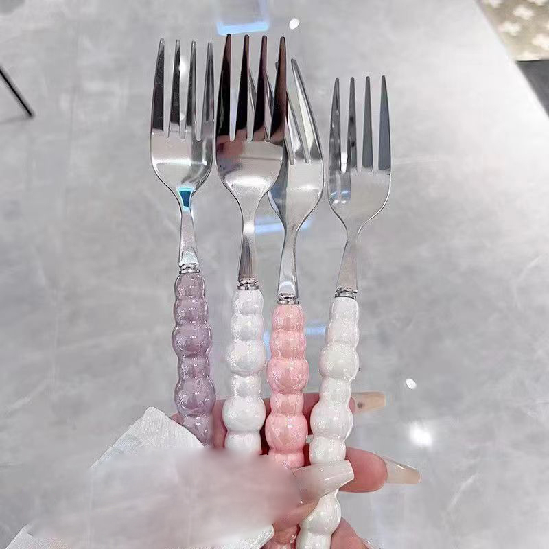 Vork met parelhandvat voor des - Kitchen Gadgets Pasta recensie en prijs