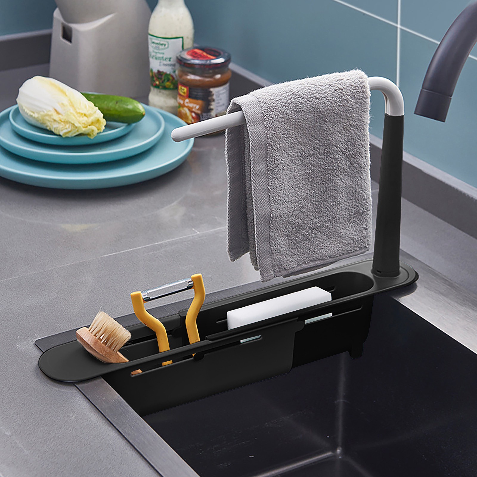 Elescopische Gootsteen Plank A - Kitchen Gadgets Holder recensie en prijs