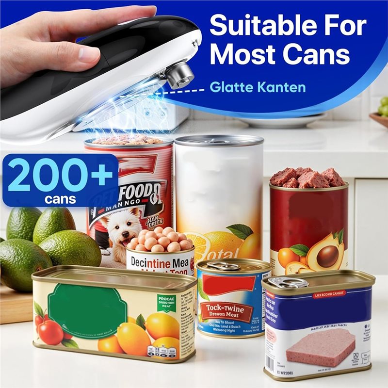 A006-Elektrische blikopener, b - Electric Can Opener recensie en prijs