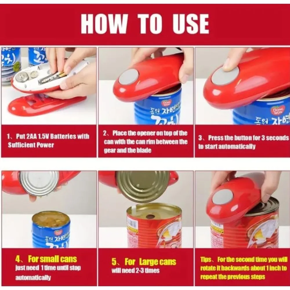 Elektrische blikopener Creatie - Electric Can Opener recensie en prijs