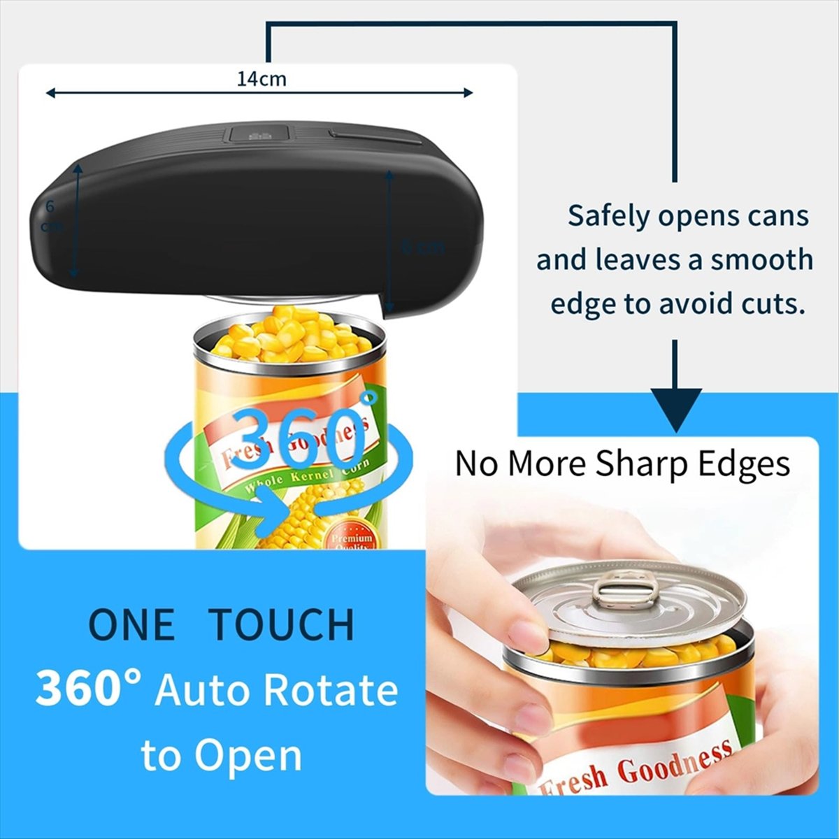 BHBL Elektrische blikopener -  - Electric Can Opener recensie en prijs