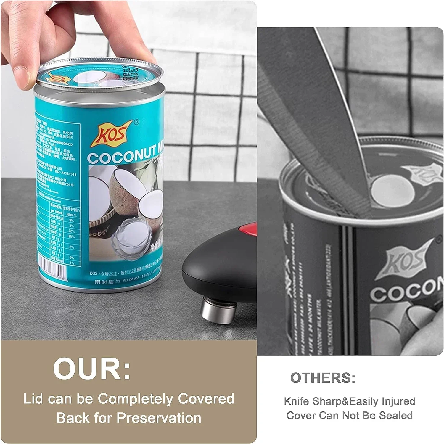 Elektrische Blikopener One Tou - Electric Can Opener recensie en prijs