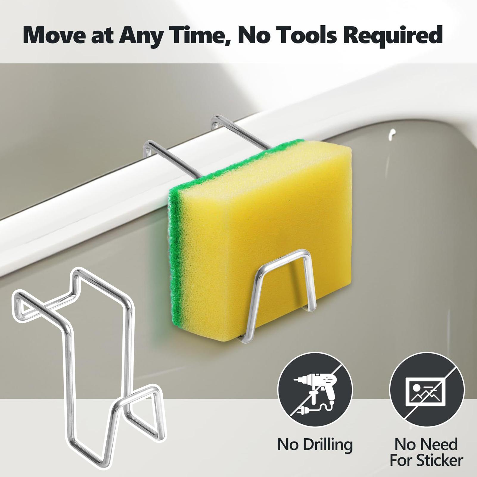 Gootsteen Sponsrek Dubbele Goo - Kitchen Gadgets Holder recensie en prijs