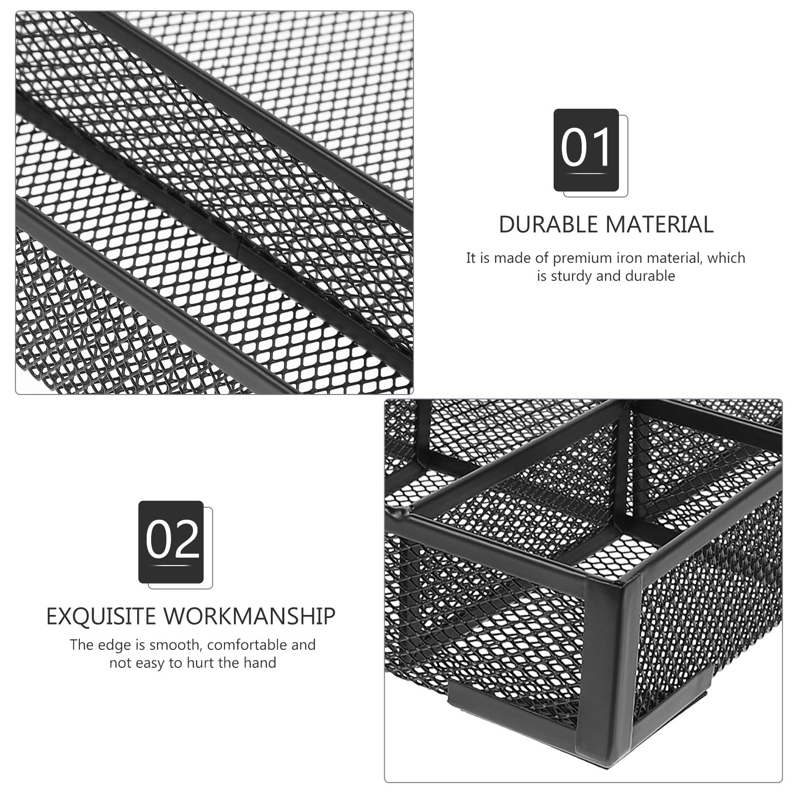 Ladevormige mesh bureau-organi - Kitchen Gadgets Organizer recensie en prijs