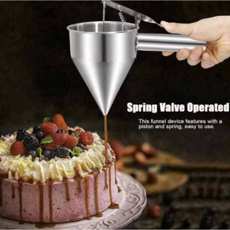 600/1200ML RVS vloeistof trech - Kitchen Handy Gadgets recensie en prijs