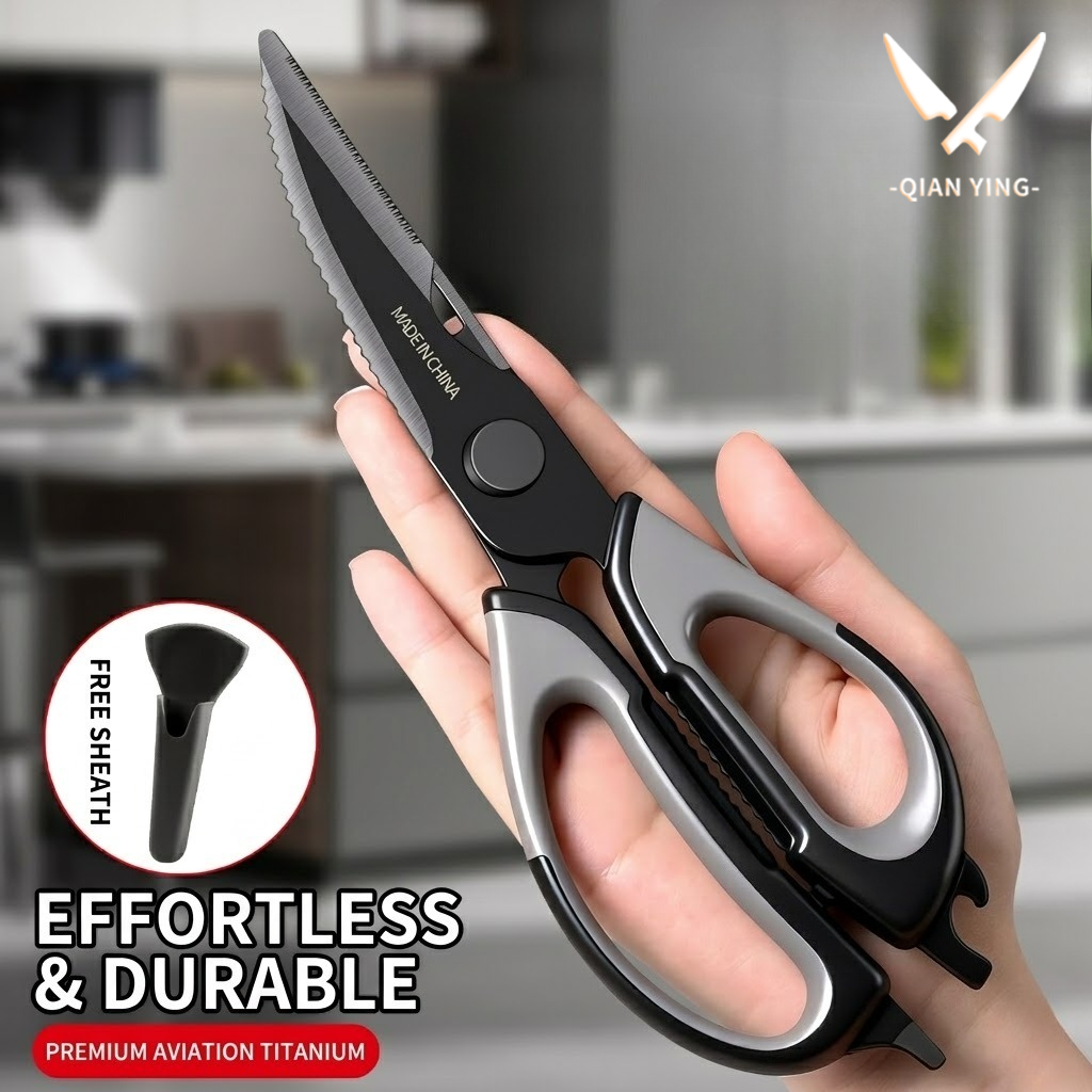 Keukenschaar Titanium Kippengo - Kitchen Handy Gadgets recensie en prijs