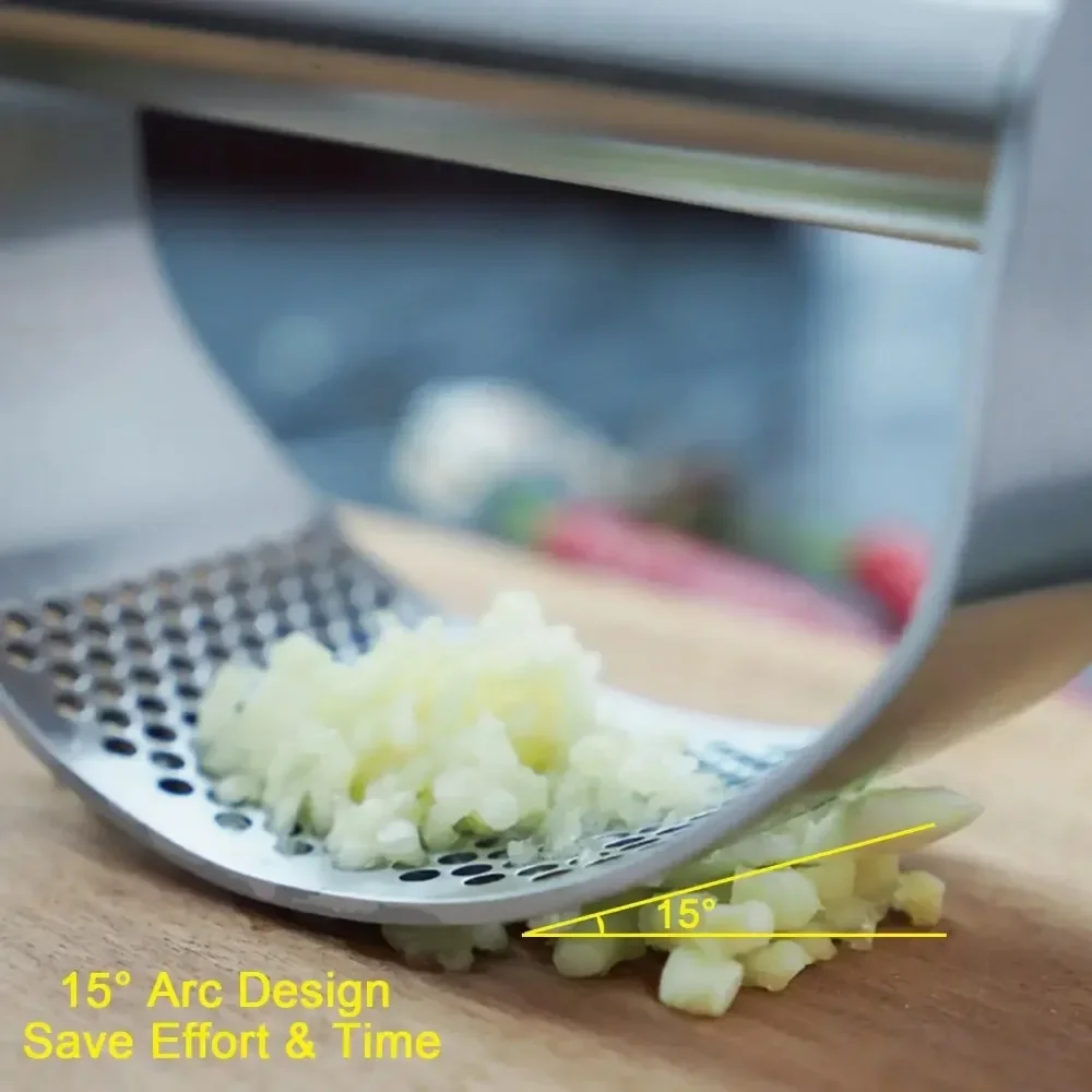 Roestvrijstalen Knoflookpers S - Kitchen Gadget Amazon recensie en prijs
