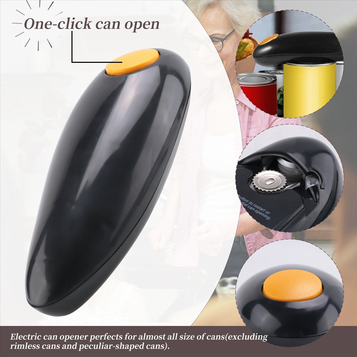 Elektrische blikopener newA10R - Electric Can Opener recensie en prijs