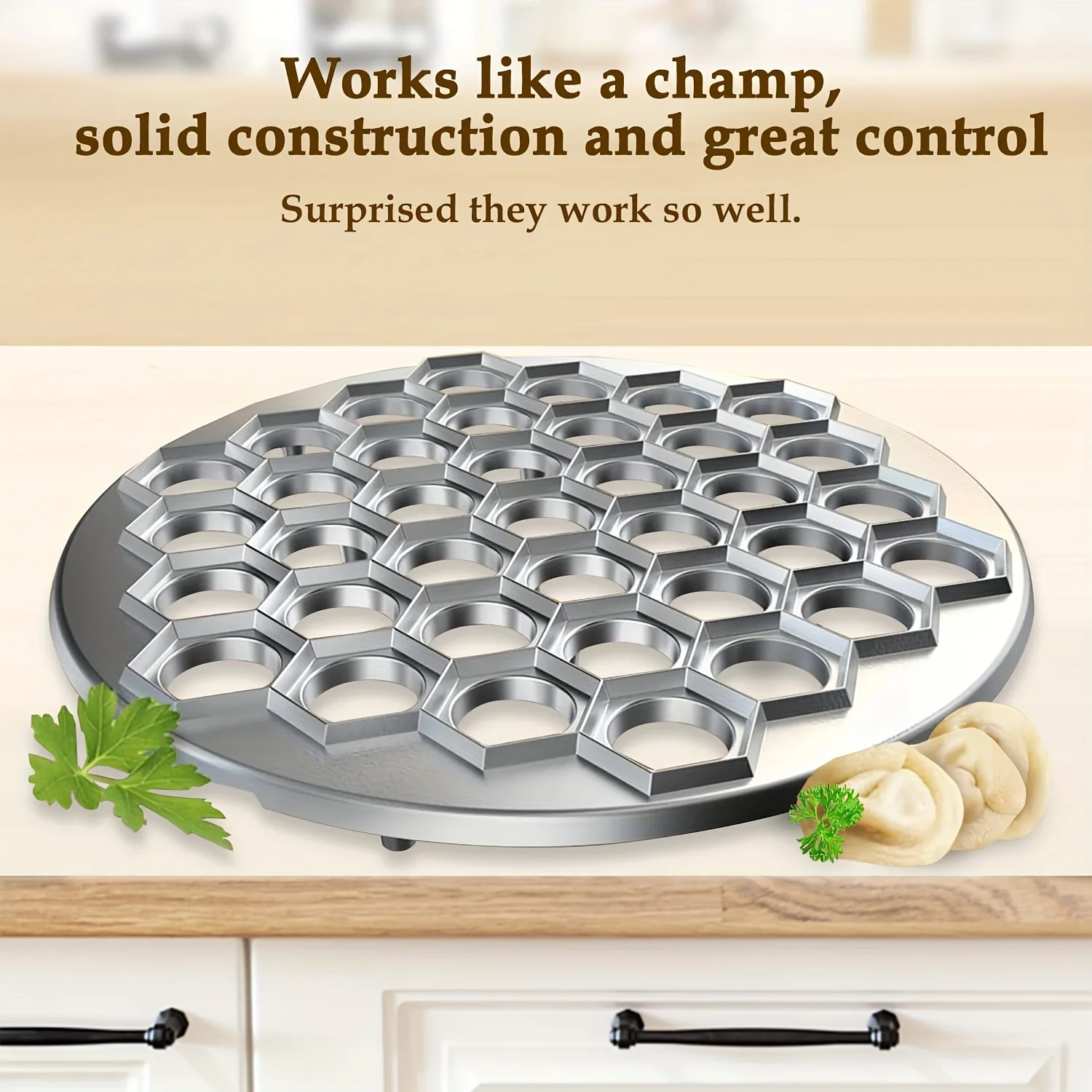 Aluminium Dumpling Maker Geree - Kitchen Gadgets Pasta recensie en prijs