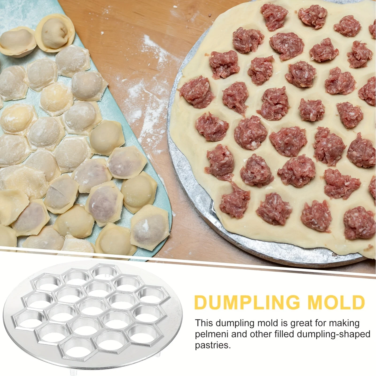 Aluminium Dumpling Maker Geree - Kitchen Gadgets Pasta recensie en prijs