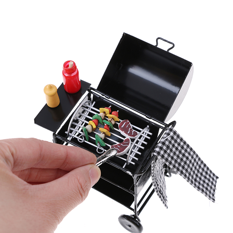 1/12 schaal schattige bbq gril - Kitchen Gadgets And Toys recensie en prijs